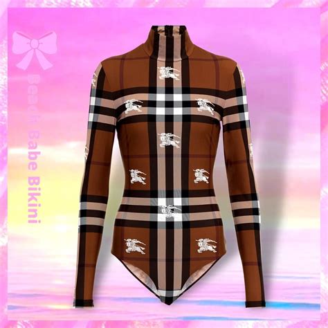 burberry bodysuits|long sleeve burberry bodysuit.